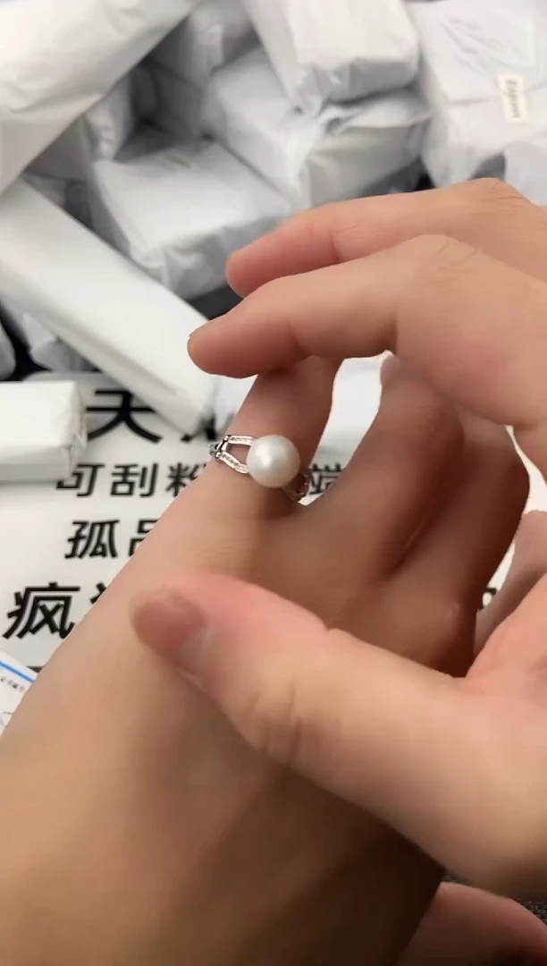 未镶嵌耳饰淡水珍珠jz1012