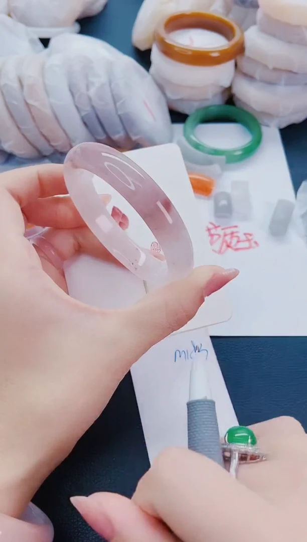 石英质玉手镯未镶嵌M183-59-60