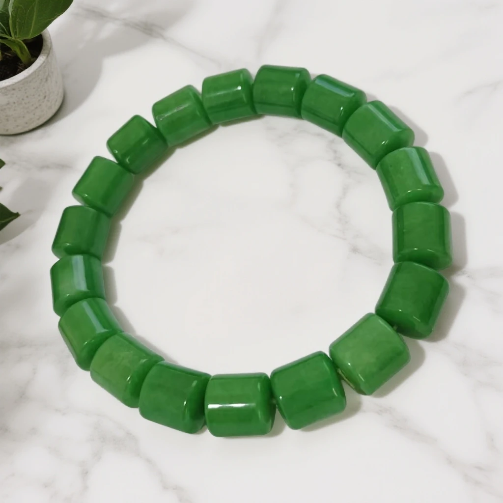 【高端甄选】时尚百搭款绿珠手饰DW629