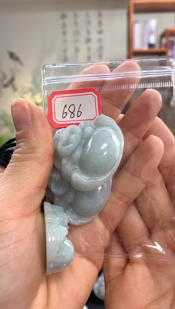 【闪购商品】翡翠颈饰未镶嵌佛公686 多样性发一件