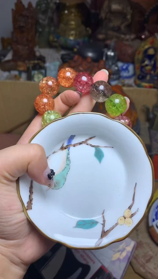 紫砂盖碗瓷器默认微瑕瓷器
