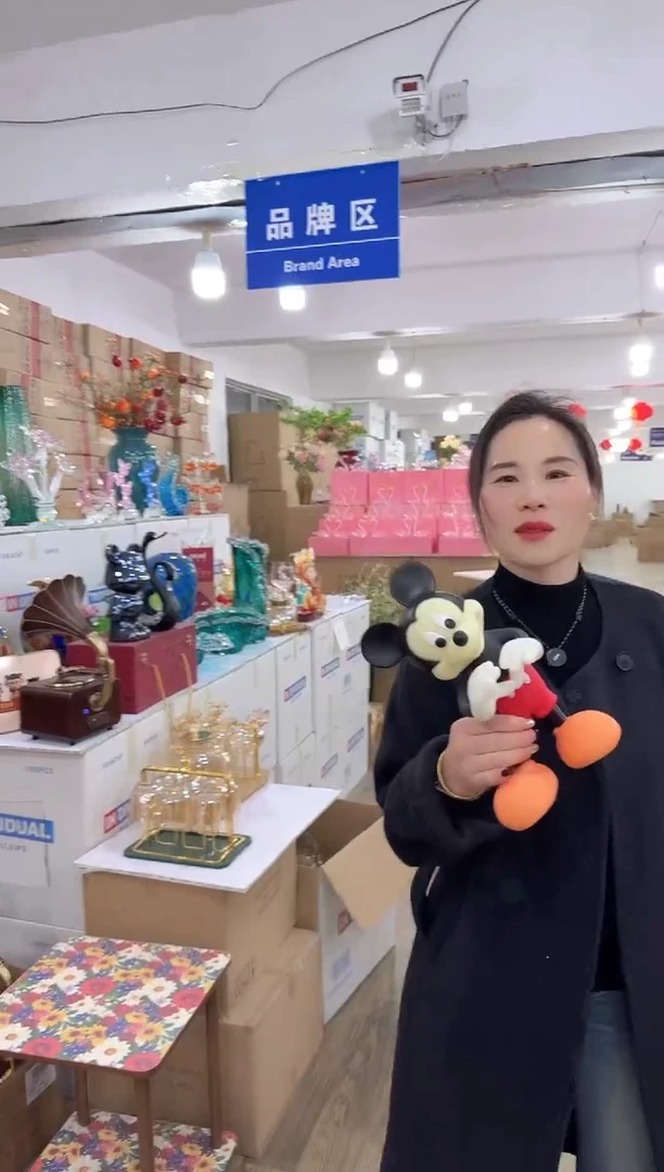 【闪购商品】玻璃洛芙花器-a-早9