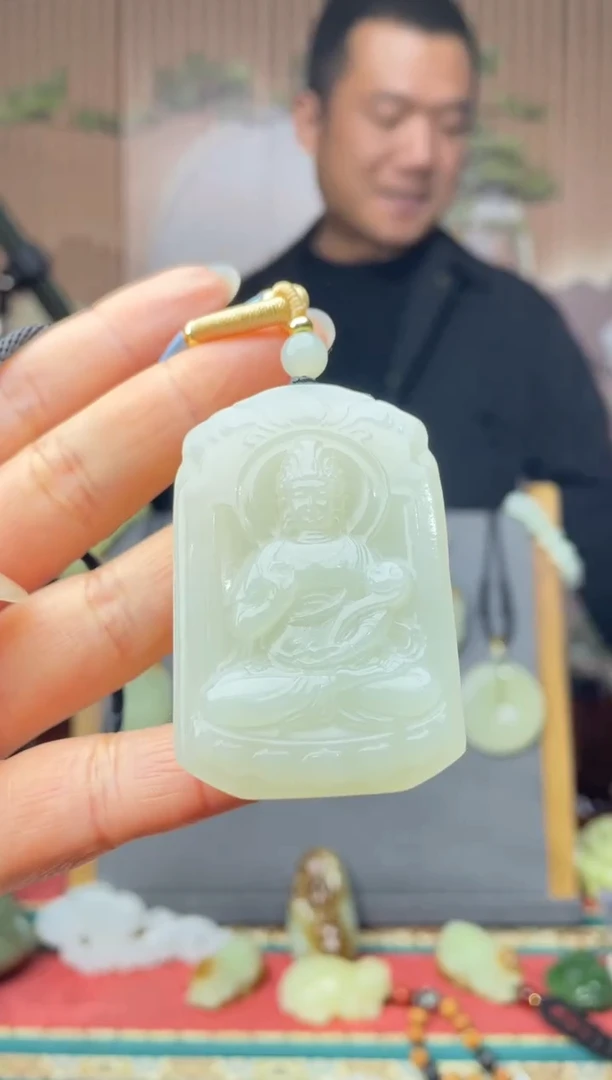 未镶嵌和田玉挂件拍一发一