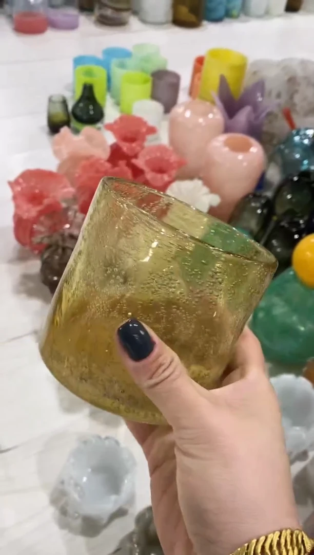 慕忆家手作琉璃花瓶