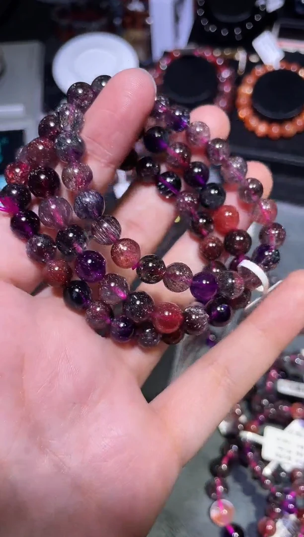 【闪购商品】水晶手链未镶嵌超七单圈A8（多样性发其一）