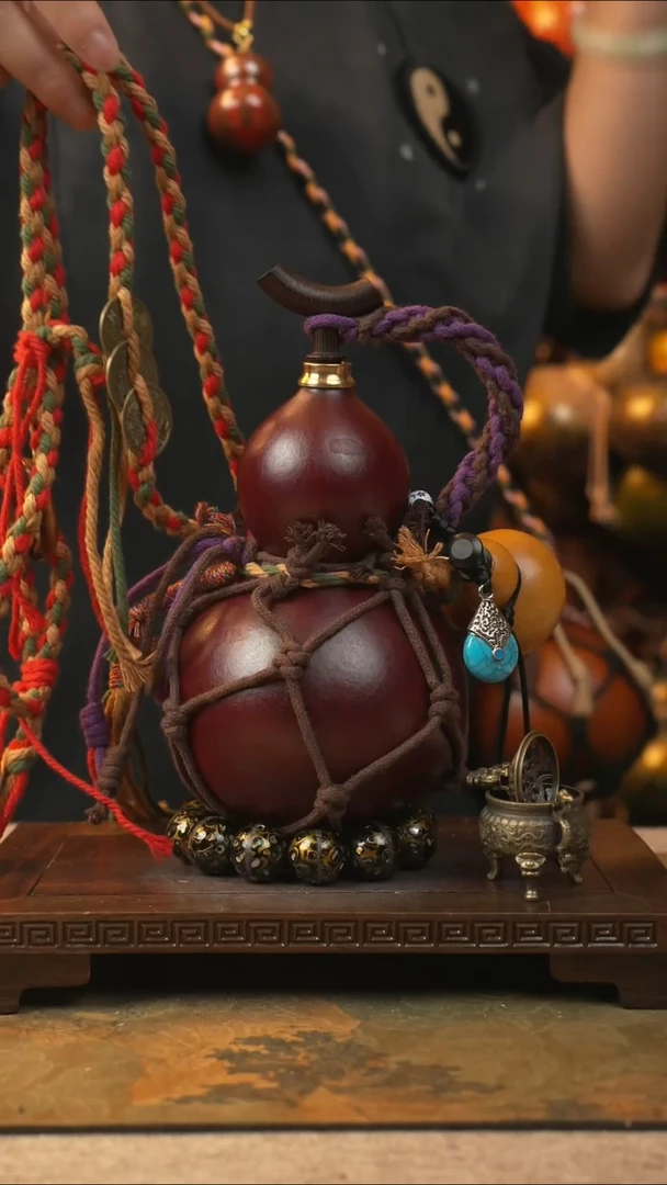 480大漆一物一拍记葫堂出品【不带手串】