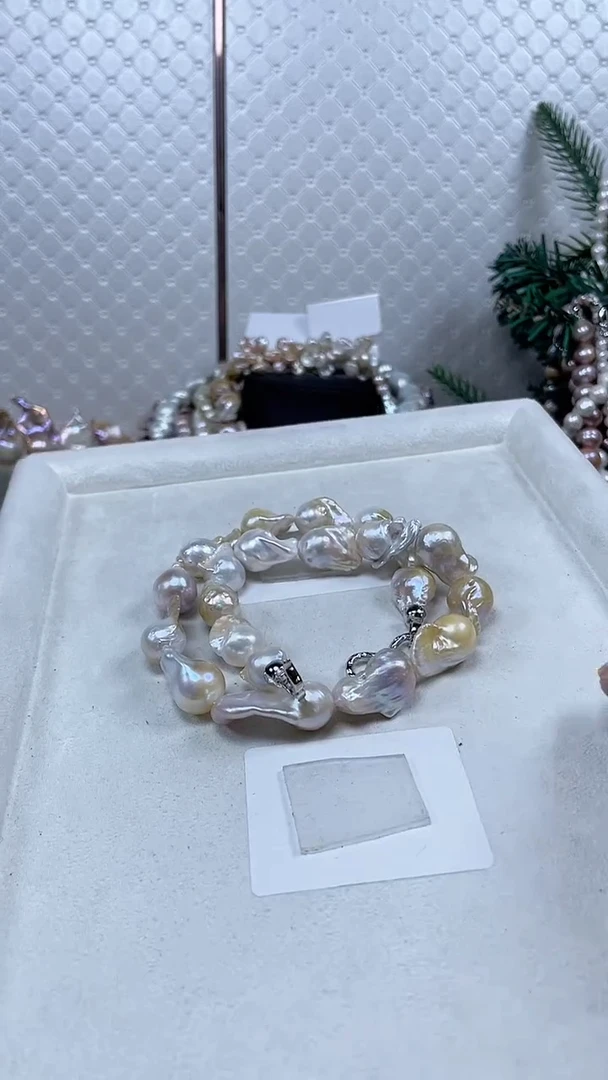 未镶嵌项链淡水珍珠【纯恬饰品】