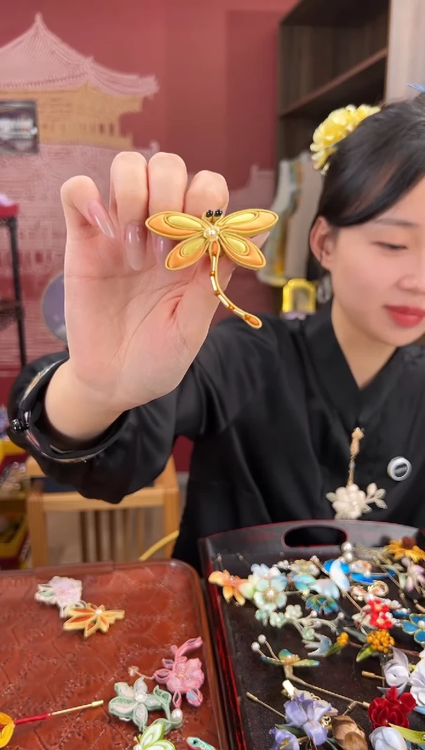 【闪购商品】刺绣苏绣世家非遗手工（胸针）