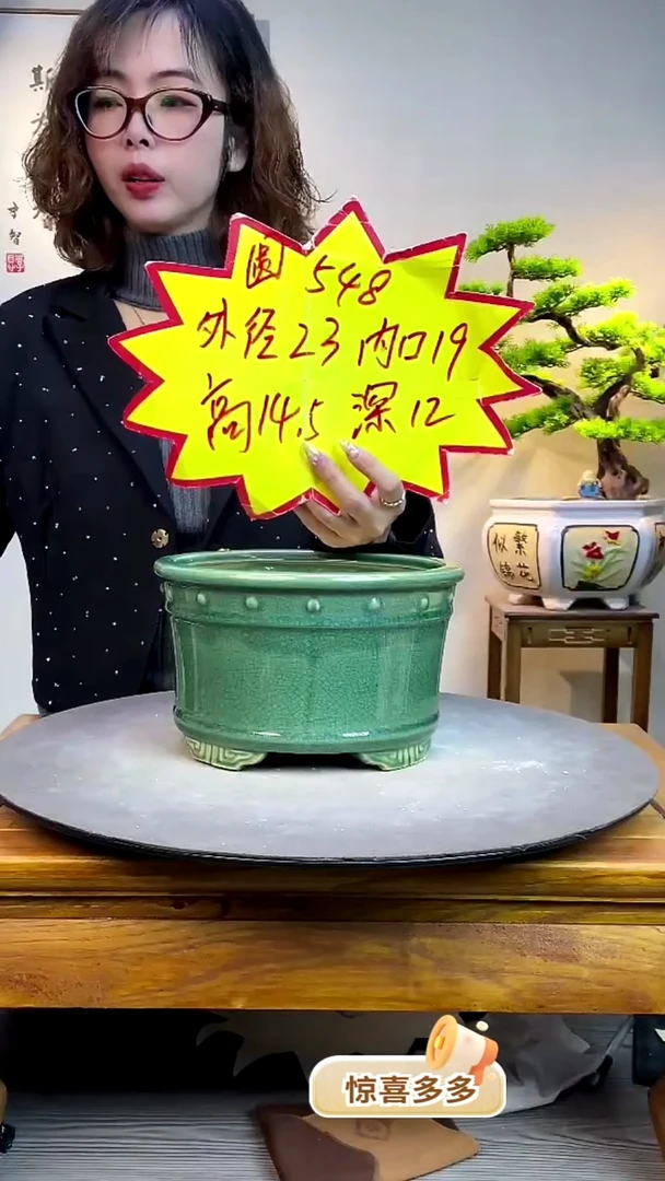 【闪购商品】陶瓷548深绿色