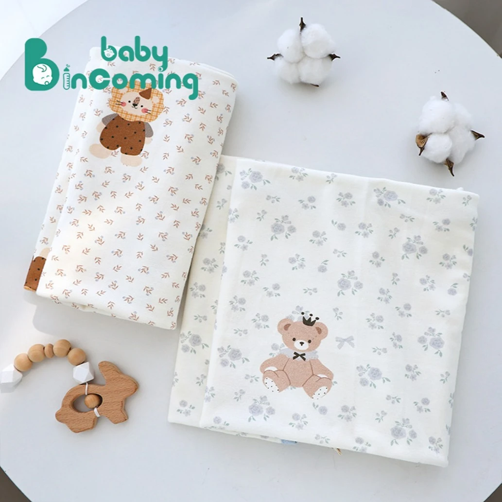 【新生儿产房包单】单层四季160g 母婴A类100%棉  防惊跳柔软包巾