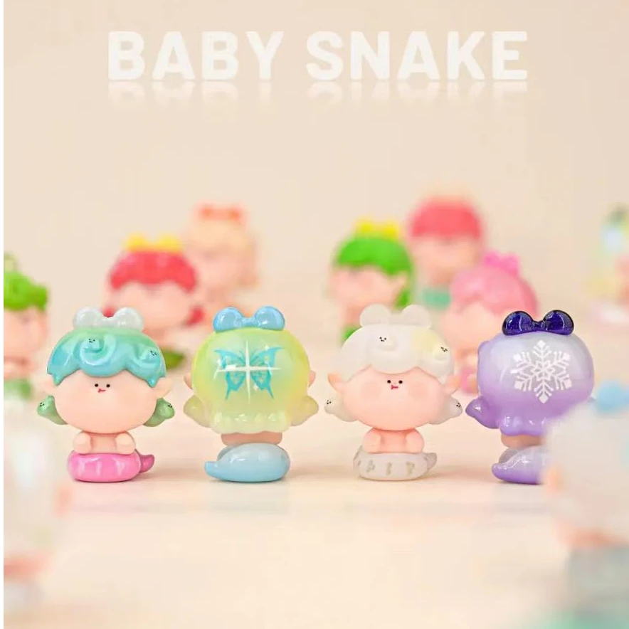 (代拆）阿玛莉莉丝小蛇萌粒系列潮玩手办盲盒摆件