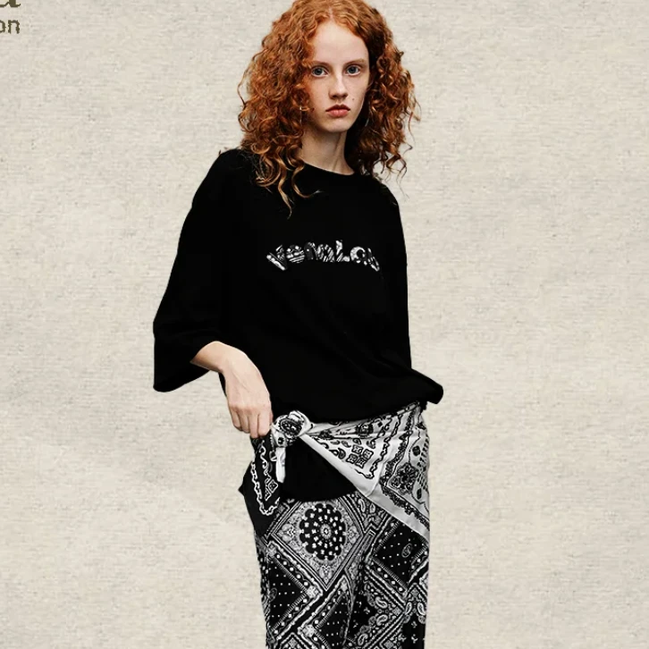 Vena label标志刺绣大T