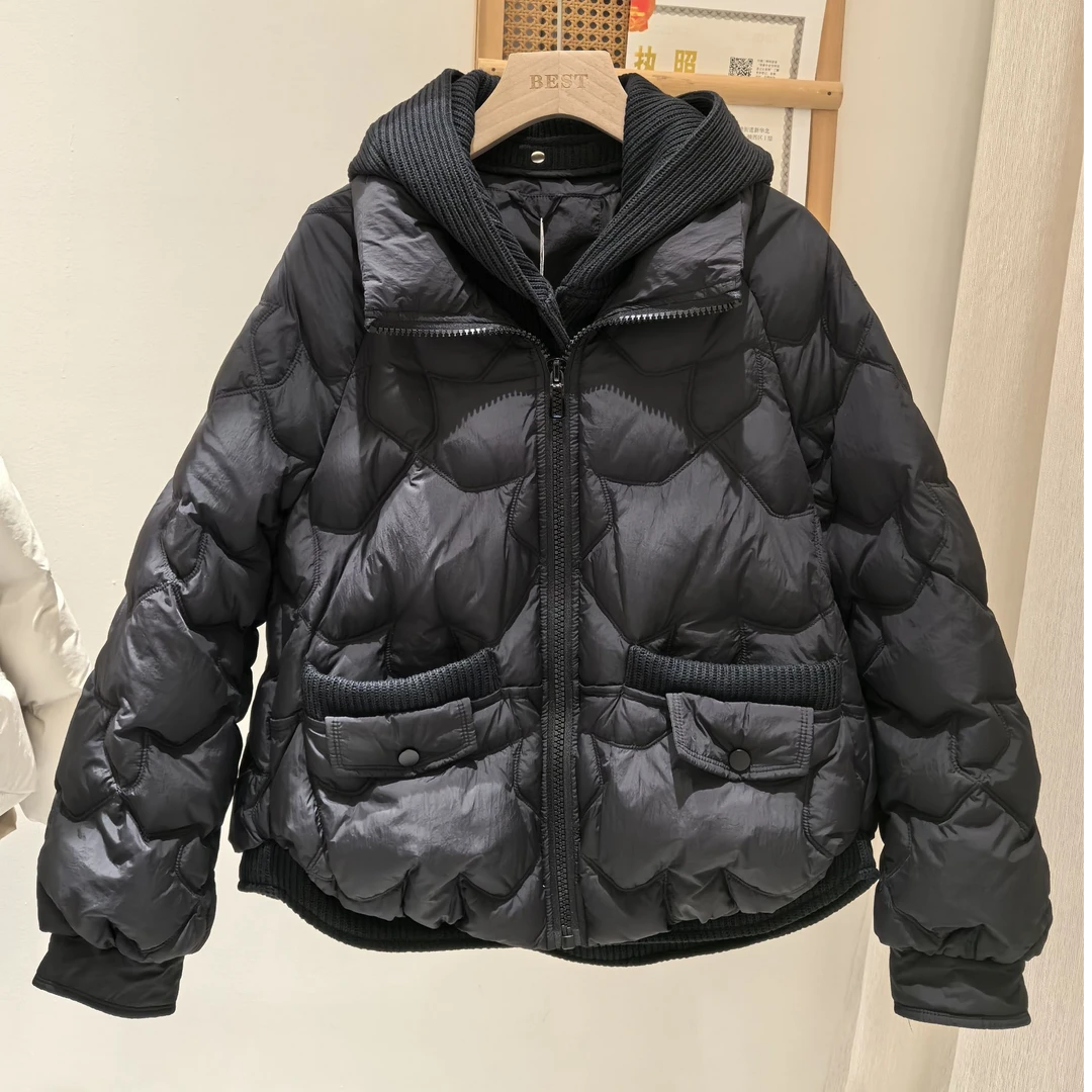 【3602】新款女款舒适保暖短款羽绒服H840