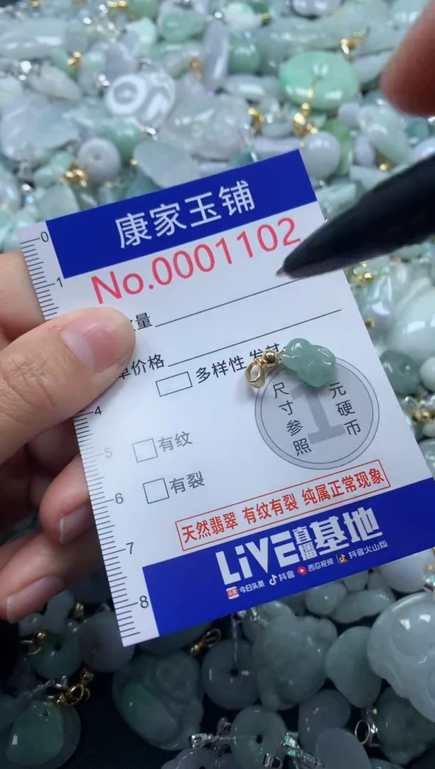 颈饰未镶嵌翡翠1102