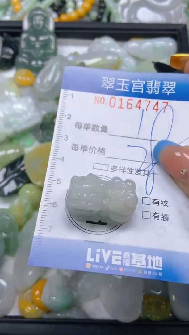 翡翠未镶嵌颈饰闪购0164747