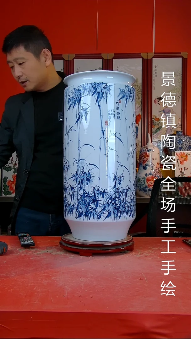 摆件景德镇陶瓷 全场手工手绘