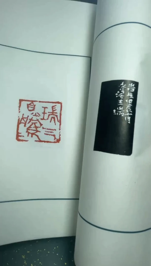 【闪购商品】拓片用纸其他YP乙巳新春贺辞篆刻集NP30070