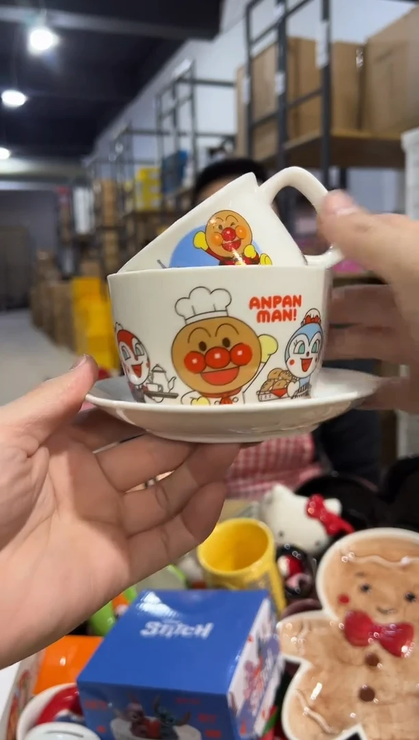 【闪购商品】杯陶瓷碗MBCR零一3件套