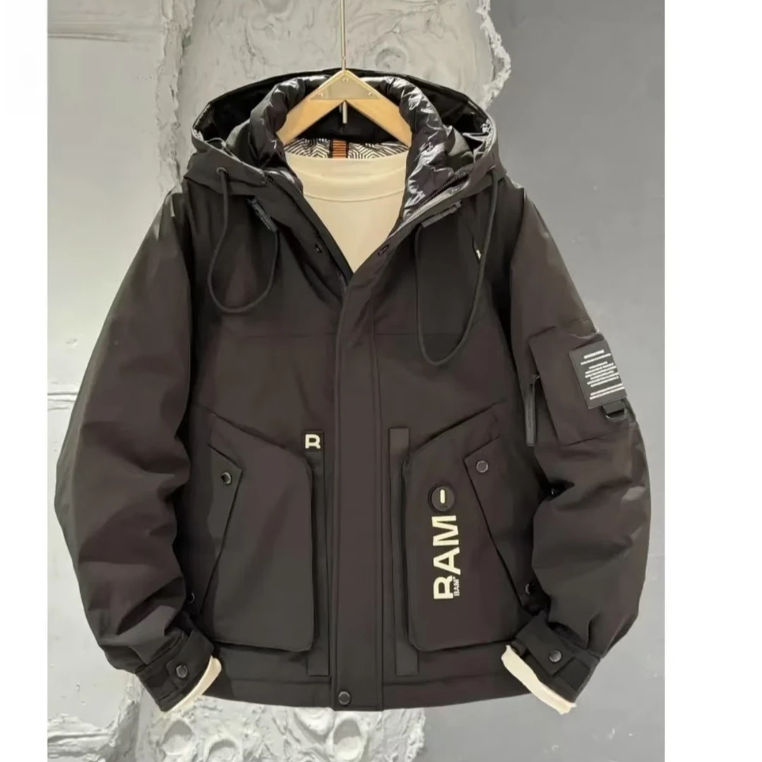 9903-【剪标】经典爆款加厚保暖男女同款加厚外套