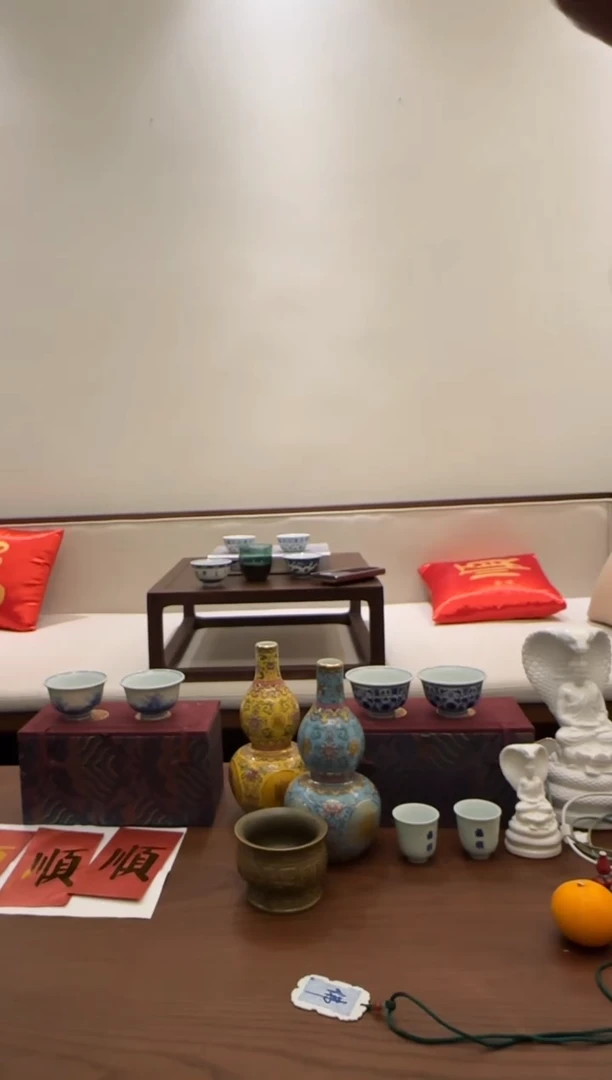 【闪购商品】御窑元华堂大势至菩萨马守护神