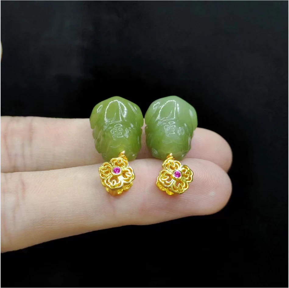 【老三珠宝】和田玉貔貅吊坠赠链X9【多样性发其一】约17-12-8mm