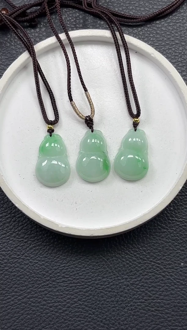 颈饰未镶嵌翡翠K742-1001 葫芦 多样性发一件