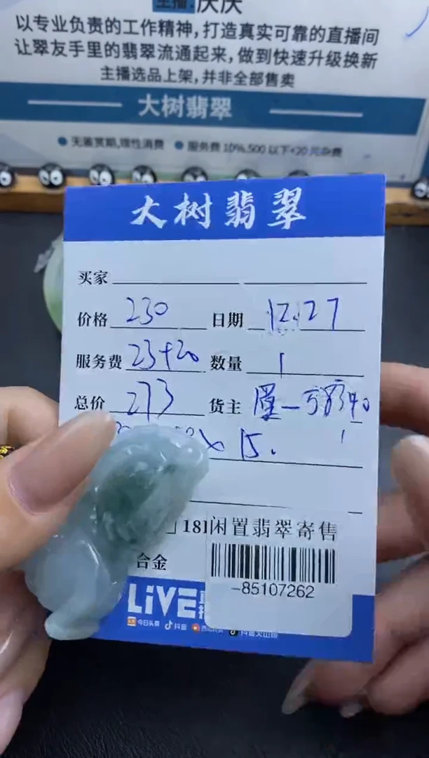 颈饰未镶嵌翡翠-85107262