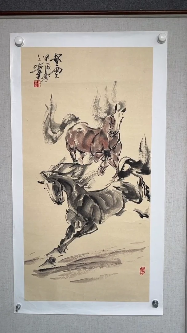 国画 卜登云老师开三尺
