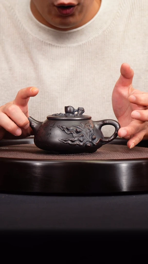 茶壶紫砂宜兴紫砂原矿壶