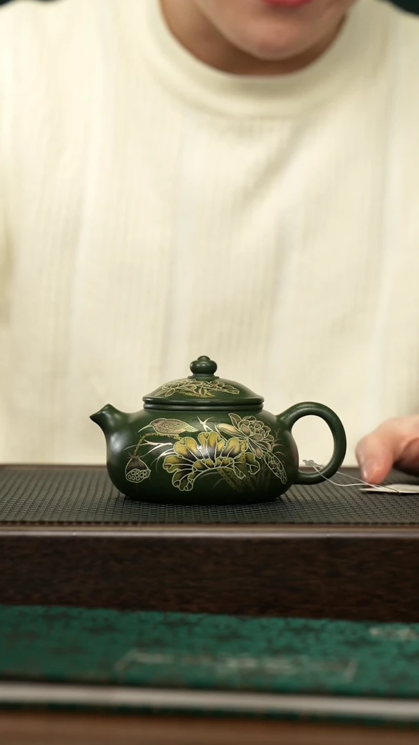 【闪购商品】紫砂茶壶宜兴原矿 手工 紫砂壶容量200CC