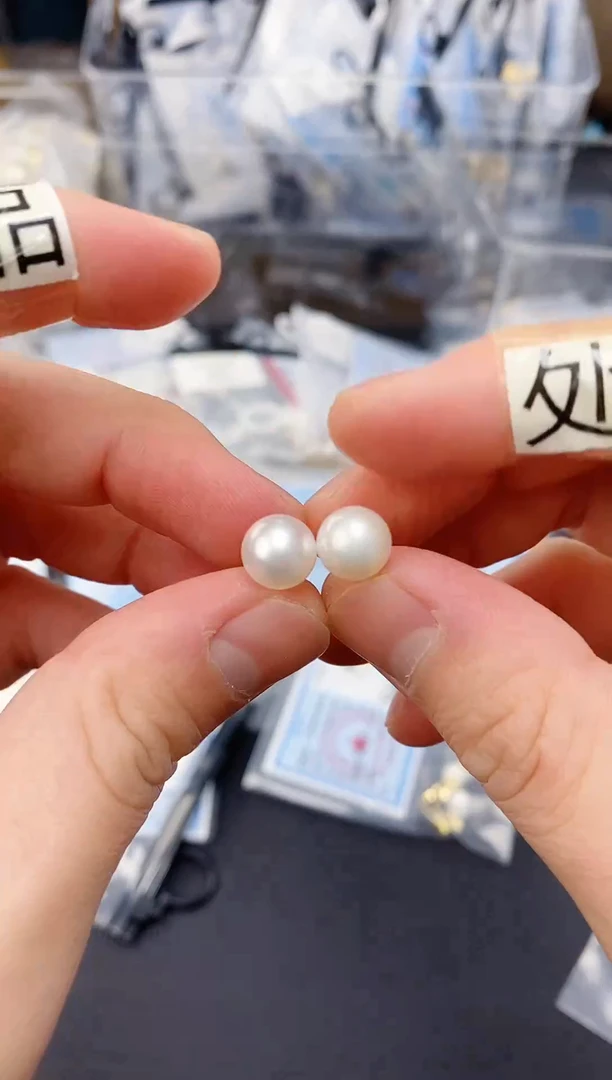 未镶嵌耳饰淡水珍珠ED1070