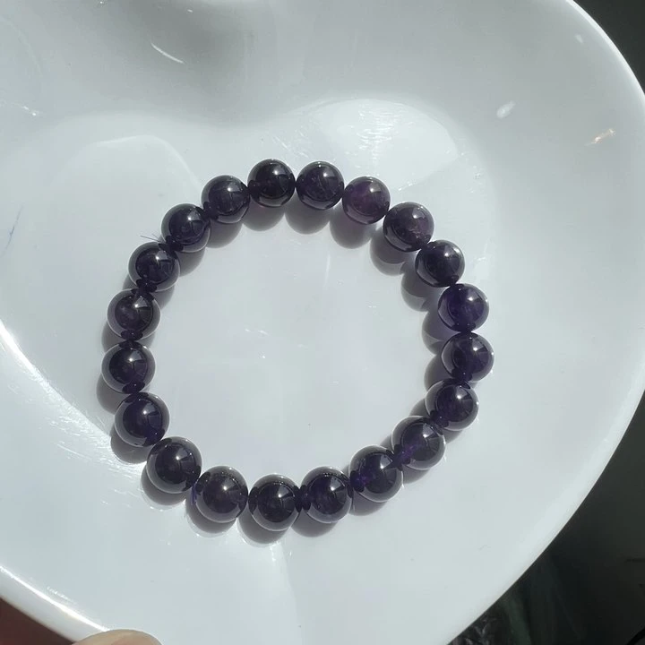 紫水晶手串深色10mm（多样性发货）-532648