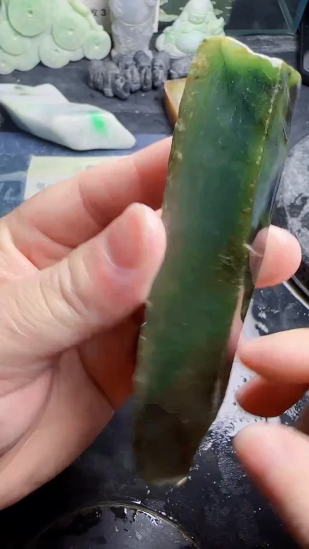 未镶嵌挂件翡翠天然翡翠055