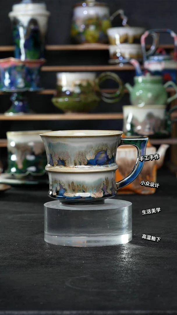 设计师款景德镇森涩手创陶瓷（食品级）494