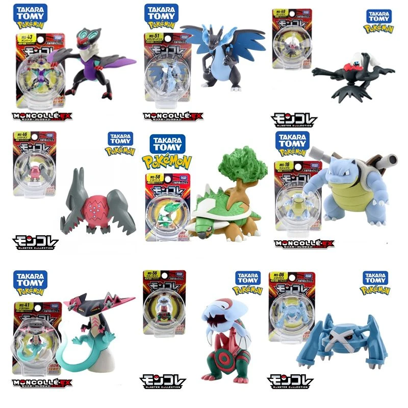 TOMY神奇宝贝口袋妖怪全新正品原盒日版MS小精灵手办玩具模型