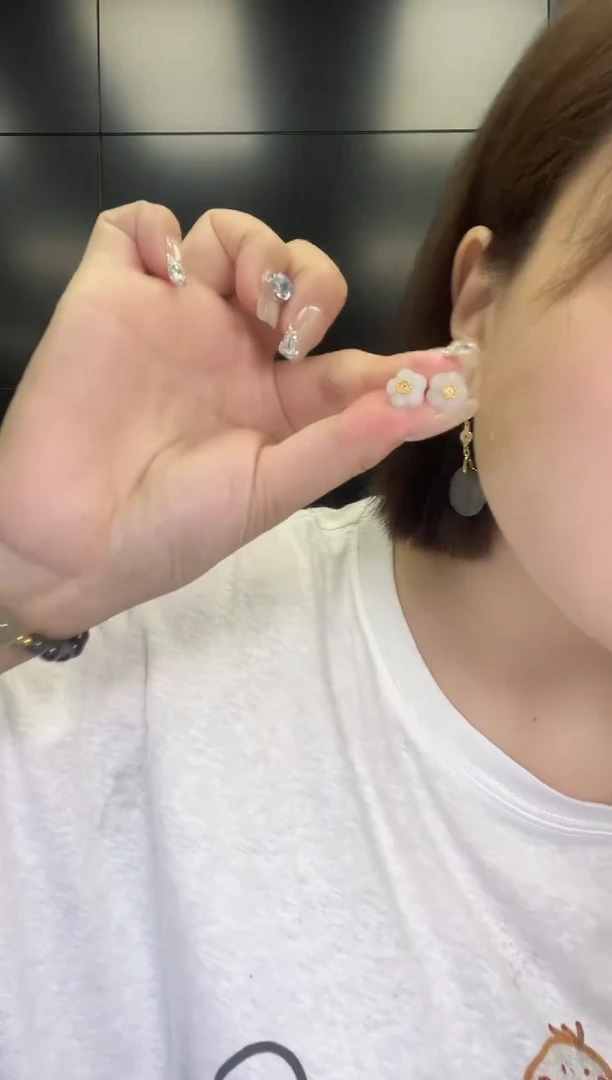 翡翠未镶嵌耳饰DY20250614074多样性发一件