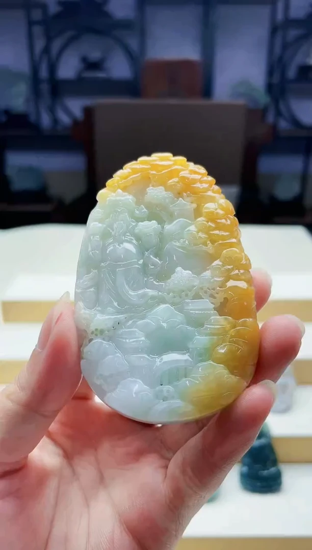 未镶嵌定制翡翠毛货08310312