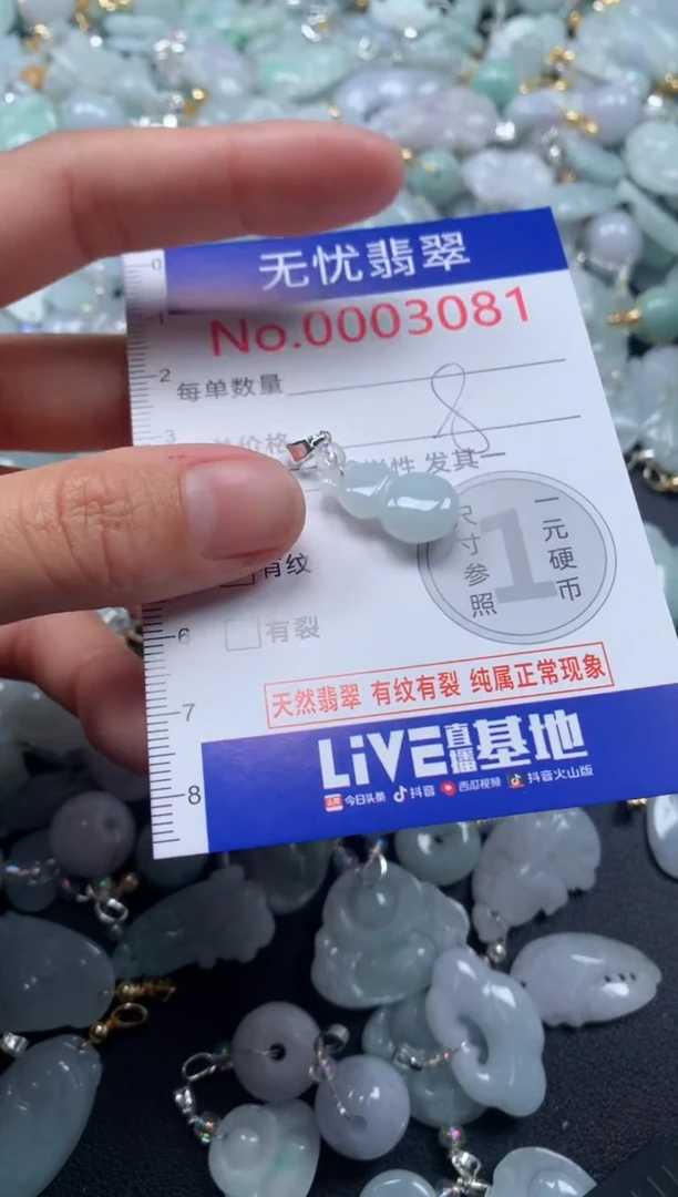 颈饰未镶嵌翡翠3081