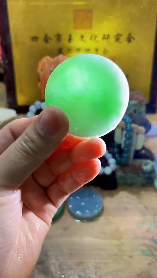 未镶嵌挂件翡翠A货常星7546