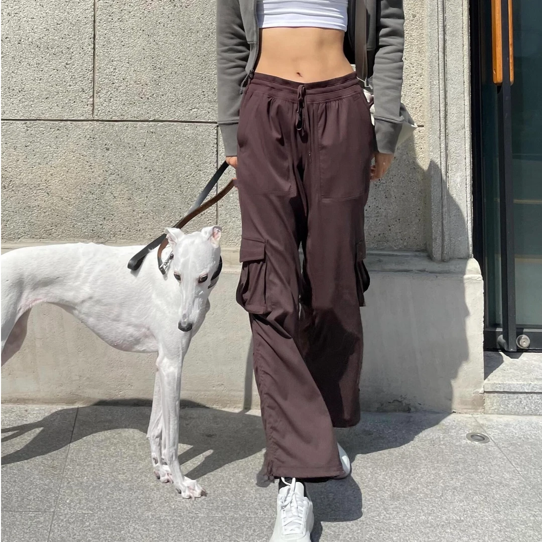 户外运动健身跑步夏季薄款大口袋工装丢丢裤M80153