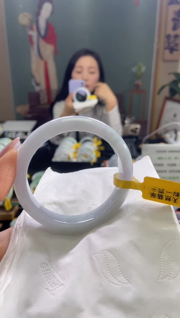 未镶嵌手镯翡翠55.5圈口t