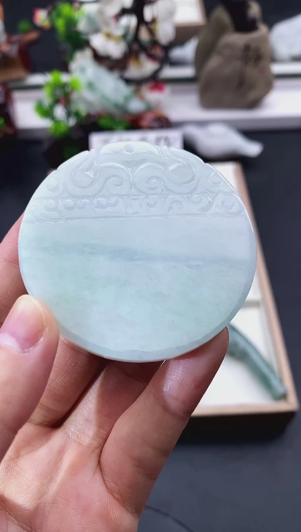 颈饰未镶嵌翡翠天然缅甸A货翡翠