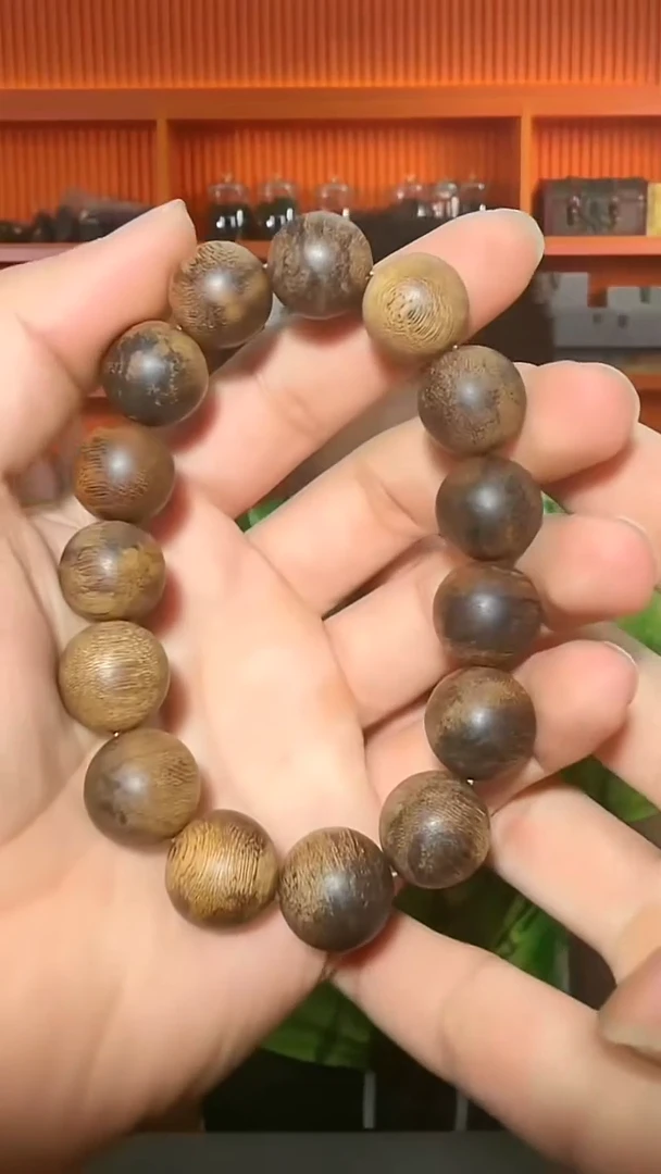 沉香手串120号单圈多样性发一
