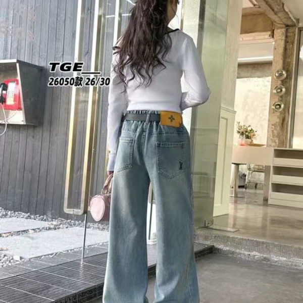 26050TGE牛仔裤春款新款女童