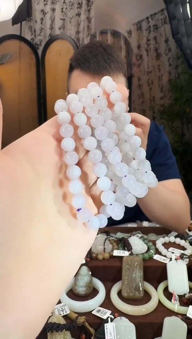 手串未镶嵌和田玉手串