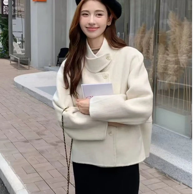 9806天美女装羊绒大衣LC（衣长65-66）