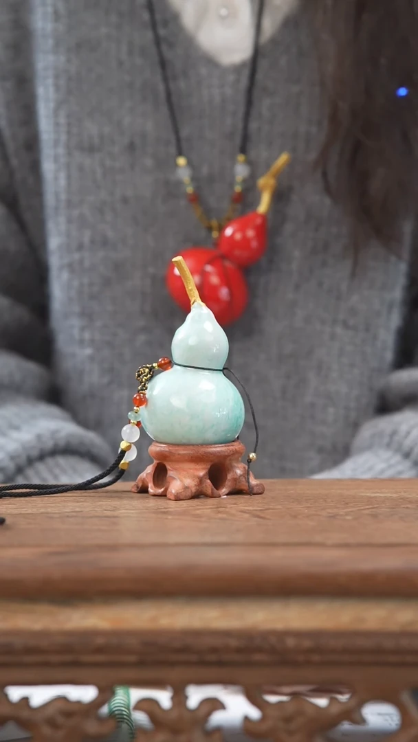 【闪购商品】288号-大漆飘漆小葫芦脖挂