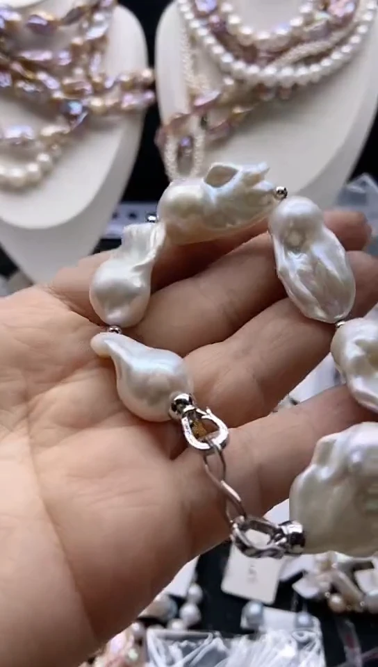 颈饰未镶嵌淡水珍珠1