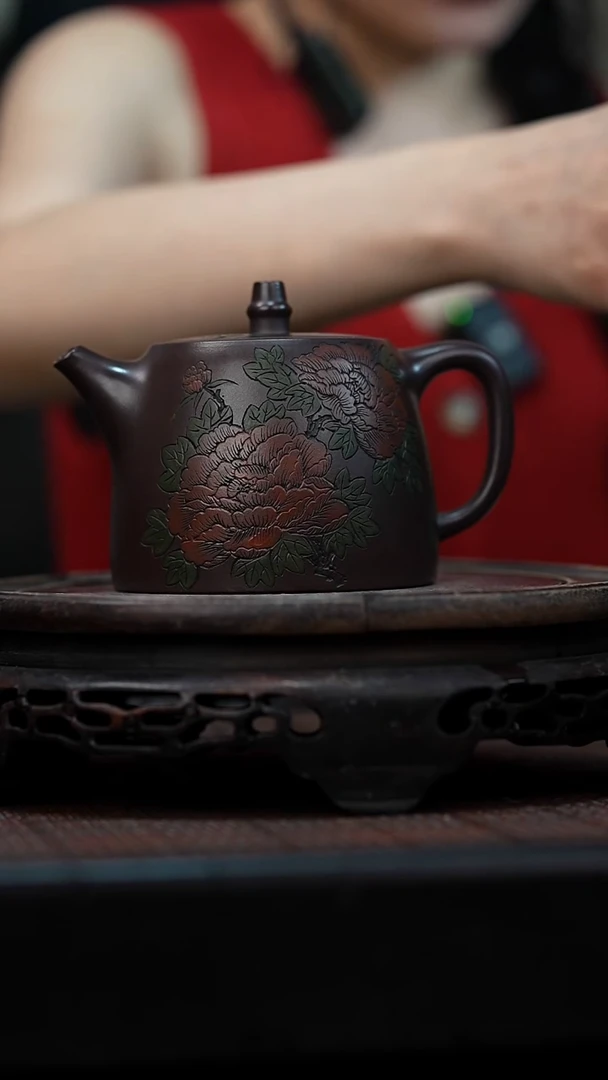 茶壶紫砂宜兴岁颐传砂原矿全手12