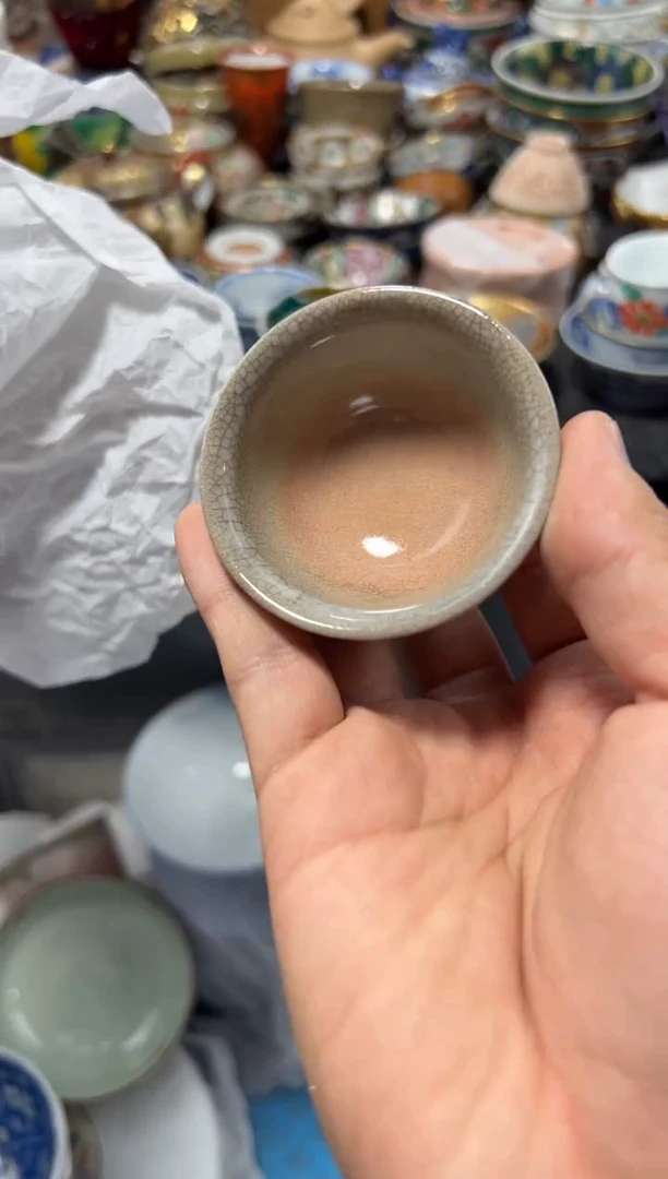 瓷片怀*夏目海外回流瓷器中古品。